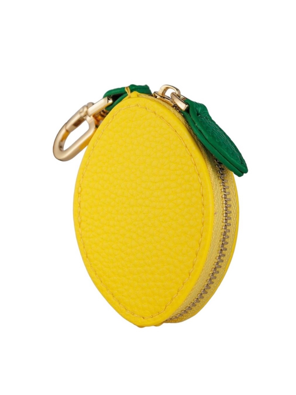 $25.00- Lemon Zip Coin Purse Bag Charm Keychain